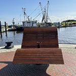 Landschaftsbilder in Ostfriesland in Dornumersiel mit Drehbänke