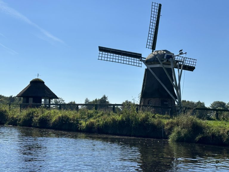 Landschaftsbilder in Ostfriesland am Großen Meer