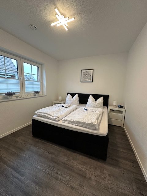 Schlafzimmer Erdgeschoss Landhaus Seewind