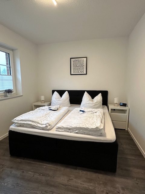 Schlafzimmer Erdgeschoss Landhaus Seewind