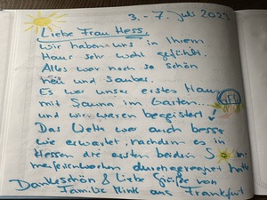 Landhaus Seewind- Dornum - Ostfriesland-Gästebuch-Bewertungen von unseren Gästen