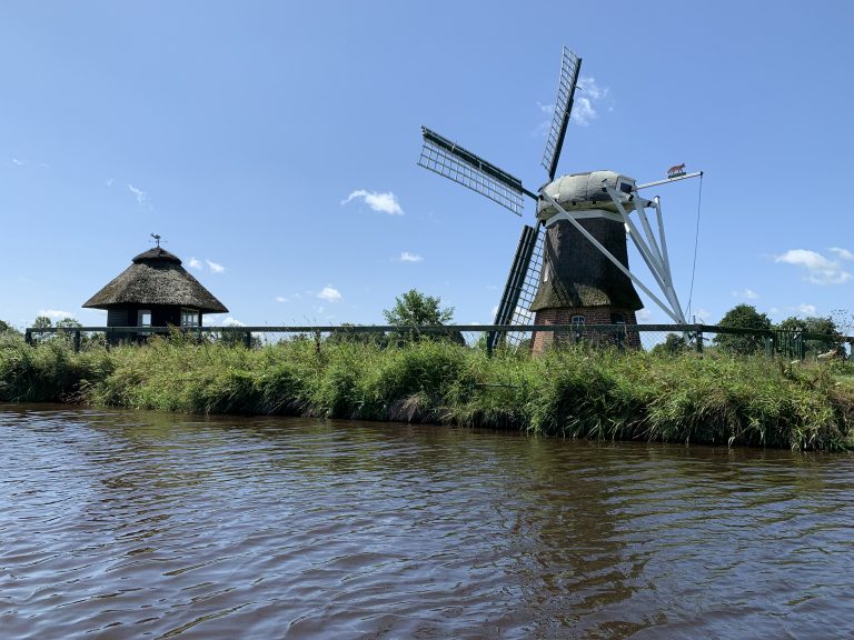 Landschaftsbilder in Ostfriesland am Großen Meer